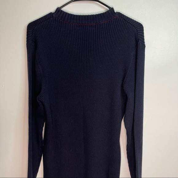 Polo Jeans Company Ralph Lauren Navy Blue Sweater - Picture 6 of 7
